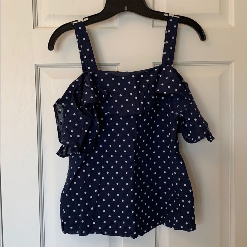 J.Crew Cold Shoulder Top